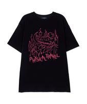 Astral Projection Physical Travel Supima Cotton Round Neck Short Sleeve T-Shirt_Black M