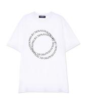Astral Projection Double Ring Supima Cotton Round Neck Short Sleeve T-Shirt_White M