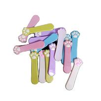 100Pcs/Lot Lovely Cat Dog Paw Spoons Resin Flatback Cabochons Cute Animal Claws Print Slime Beads for Doll House Accessories