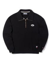 Prospecs Half Zip-Up Crew Neck Sweatshirts Blak Black/S(90)