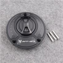 Keyless Motorcycle Fuel Gas Tank cap Cover For Yamaha MT07 MT 07 MT-07/FZ-07 2014- 2015 2016 2017 mėlyna
