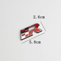 Automobilio metalinis emblemos ženklelis lenktynių logotipo lipdukas automobilio kėbulo ženklelio lipdukai išoriniai priedai Style-1