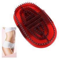 Hand Massage Brush Hand-Held Resin Body Brush Massager Relieve Tense Muscles black