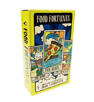 „Food Fortunes“ taro kortų kolekcija, mistinė kaladė, stalo žaidimai, vaizduotės būrimo reikmenys.