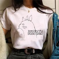Japanese Anime t-shirts women comic streetwear t-shirts female comic 2000s harajuku clothing L