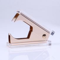 2 vnt. Akrilinis skylamušis Skaidrus segiklio išėmiklis Didelio galingumo skylamušis Rankdarbiai Biuro reikmenys 2pcs set rose golden beige