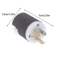 HiFi Audio US Kištukas Moteriškas Lizdas Hbl5266C Nema 5-15P/15R Amerikos Standartas Varinis Kintamosios Srovės Maitinimo Vyriškas Jungtis A2