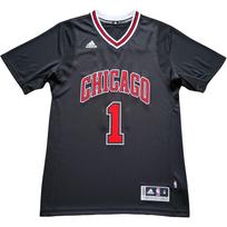 Adidas X NBA Collaboration Chicago Bulls Swingman Fan Edition Derrick Rose Fashion Soft Comfortable Skin-Friendly Basketball Jersey 7470A-3UB-K91062 M
