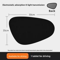 Sun Shade Cover for Car Side Window Ultra-Light Electrostatic Curtains Sun Protection for Baby 99.9% UV Blocker