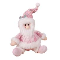 Christmas Decorations Sitting Sequined Cartoon Doll Pendant Christmas Party Scene Dress Up One Size