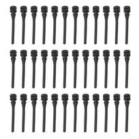 12/24/36Pcs PC Case Fan Computer Cooling Fan Mount Screws PC Fan Mounting Pin Rivet Soft Rubber Reducing Noise Screws 1