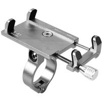Mountain Bike Phone Holder Aluminum Alloy Adjustable Bike Mount Cell Phone GPS Mount Holder Rotating  Clamp