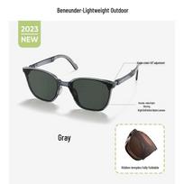 Beneunder Foldable Driving Sunglasses pelenų pilka spalva