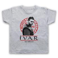 VIKINGS IVAR THE BONELESS NORSE SAGA HISTORY DRAMA TV KIDS CHILDS T-shirt 130