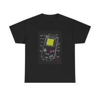 Gameboy Tshirt Retro First Gen Gaming Gamer vintage Unisex Heavy Cotton Tee Unisex T-Shirt XXXXL