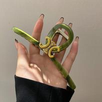 High-end oversized grab clip, Korean acetic acid hairpin, back of head, exquisite shark clip, headdress.