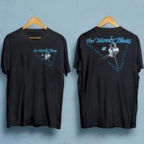 THE MOODY BLUES Band World Tour Cotton Black For Men T Shirt All Size SE375 Unisex T-Shirt L