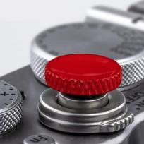 Žalvarinis užrakto mygtukas su įgaubtu guminiu žiedu, užrakto paleidimo mygtukas Fujifilm/Leica/Nikon/Sony DSLR kameroms auksas
