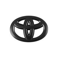 65mm 67mm Automobilio Vairo Ženklelio Emblemos Dangtelio Logotipo Lipdukas Toyota Cruiser Hilux Prius C-HR Auris Avensis Reiz RAV4 Yaris 65mm matinė juoda spalva