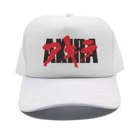 Anime Japanese Akira Trucker Cap Unisex Funny Hat Baseball Cap Cool Summer Unisex Mesh Net Caps MZ-568 white