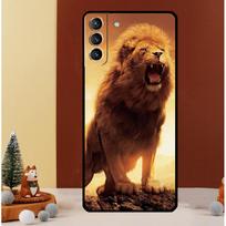 Roaring Lion Case For Samsung Galaxy S24 S26 Ultra S21 S22 S20 S23 S25 Ultra S10 Plus S25 FE Cover Funda Galaxy S23