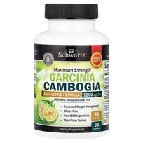 BioSchwartz Garcinia Cambogia 1500mg Veggie Capsules, 90 Count (500mg per capsule) 90 pcs - 1 ea