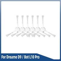 Skirta Dreame D9/ D9 Pro/ D9 Max/ L10 Pro/ Trouver LDS dulkių siurblių ieškiklis Robotas dulkių siurblio atsarginės dalys Pagrindinis šoninis šepetys Hepa filtro šluostė