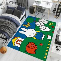 Cartoon Rabbit kawaii fun M-Miffy hogar Bedside Rug Kitchen Bath Floor Mat Hallway Balcony Carpet Entrance Doormat Decor Home 40cm x 60cm