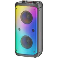 Bluetooth Speaker, 80W Peak Outdoor Speakers Bluetooth Wireless, TWS Portable Party Speakers with Subwoofer, Deep Bass, LED Colorful Lights juoda