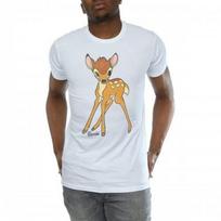 Bambi Mens Classic Cotton T-Shirt S juoda