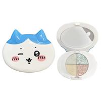 Hachiware Mirror-equipped Eyeshadow Palette Glitter CW46273 Chiikawa Cute Affordable Makeup Eye Makeup Highlight Korean Makeup Matte Glitter