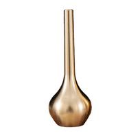 Pure Copper Gold Flower Arrangement Artwork Living Room Decor Home Decor Decoration Bottles Antique Vase Flower Ornaments Vases
