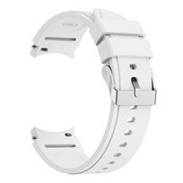 Samsung Galaxy Watch4 Classic 46mm silikoninė laikrodžio apyrankė(Vidurnakčio mėlyna) For Samsung Galaxy Watch4 Classic 46mm balta