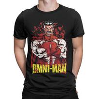 Oversized T-Shirt Summer Invincible Hip Hop T Shirts Omni Ma 100% Cotton Tshirt for Man Y2K Funny Design Short Sleeve Clothes... S įvairiaspalvis