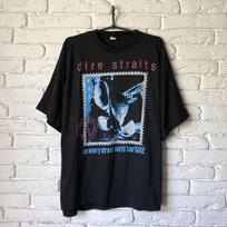 Dire Straits 1992 Band On Every Street Tour Black Unisex Shirt Vtg S5XL KH12645 Unisex T-Shirt S
