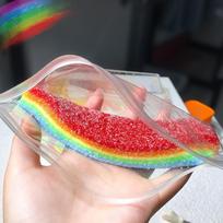 1/6 Pcs Sensory Toys Simulation Food Squishies Bun Squeeze Dough Ball Sour Sugar Rainbow Bar Squishes Stress Balls Gifts