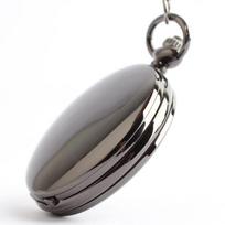 Classic Retro Quartz Pocket Watch in Gold, Silver, and Black juoda