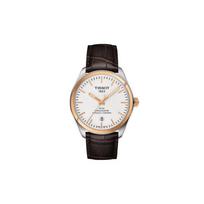 Tissot Pr100 Series Quartz Movement Elegant Classic Watch 39Mm White Dial Stainless Steel Case Leather Strap Men watches T101.451.26.031.00 Regular Watch Box,White Dial