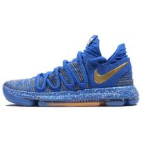 Nike Zoom Kd 10 Ep Racer Blue Metallic Gold 897816-401 41 auksas/mėlyna