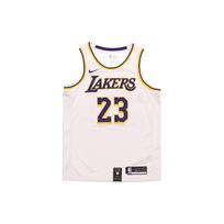 Nike Nba Los Angeles Lakers LeBron James Association Edition Swingman Jersey AA7101-111 S balta
