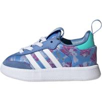 Adidas Originals X Disney Samba Quickon Princess Jasmine Non-Slip Low-Top Walking Shoes Kids sneaker Blue KJ7492 23.5