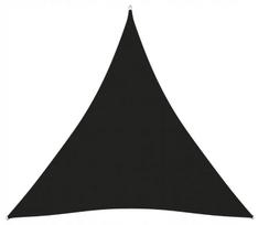 Żagiel przeciwsłoneczny parasol ogrodowy markiza 3x2,5x2,5 m czarny ibizsai