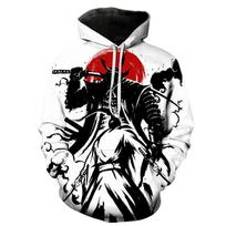 Men's Japanese Samurai Hooded Pullover 3D Printing Hoodie Sweatshirt 2026 S