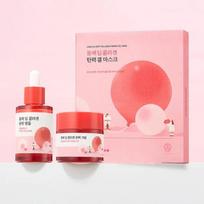 [SET] Camellia Deep Collagen Elasticity 3-Piece Set (Ampoule + Cream + 4 Gel Masks)