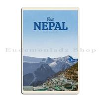 Visit Colombo Maldives Mauritius India Nepal Sri Lanka Metal Design Living Room Wall Cave Plaques Party Tin Sign Poster 20x30cm（7.8x11.8inch）