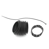 Perdavimo veleno guminis gaubtas Galinės svirties pavaros įvorė BMW R1200GS R1200 R RT S ST R900RT R NineT HP2 Megamoto front black