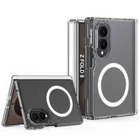 Coque pour Samsung Galaxy Z Fold 8, Protection avec Cercle Magnétique Antichoc - Transparent