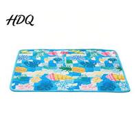 Portable Pet Cooling Pad Dog Mat Washable Summer Mat Bed for Dogs And Cats Indoor Outdoor Use Multi-functional XS mėlyna