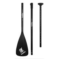 3-Piece Detachable SUP Paddle Adjustable Length Stand Up Paddleboard Paddles Aluminum Alloy SUP Surfpaddle for Canoe Kayaking 162-205cm