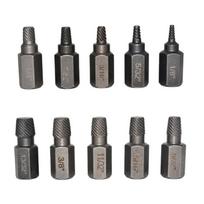 10Pcs/set Damaged Screw Extractor Drill Bit Purpose Tools Broken Speed Out 1